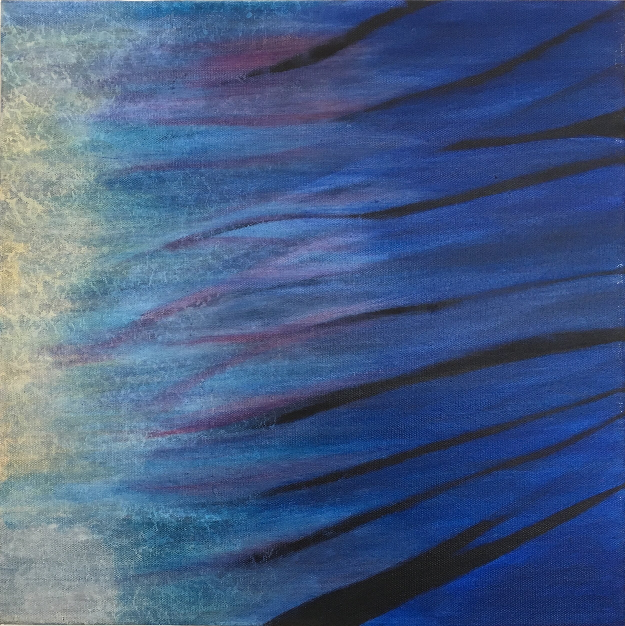 Makroblau
40x40 Mischtechnik