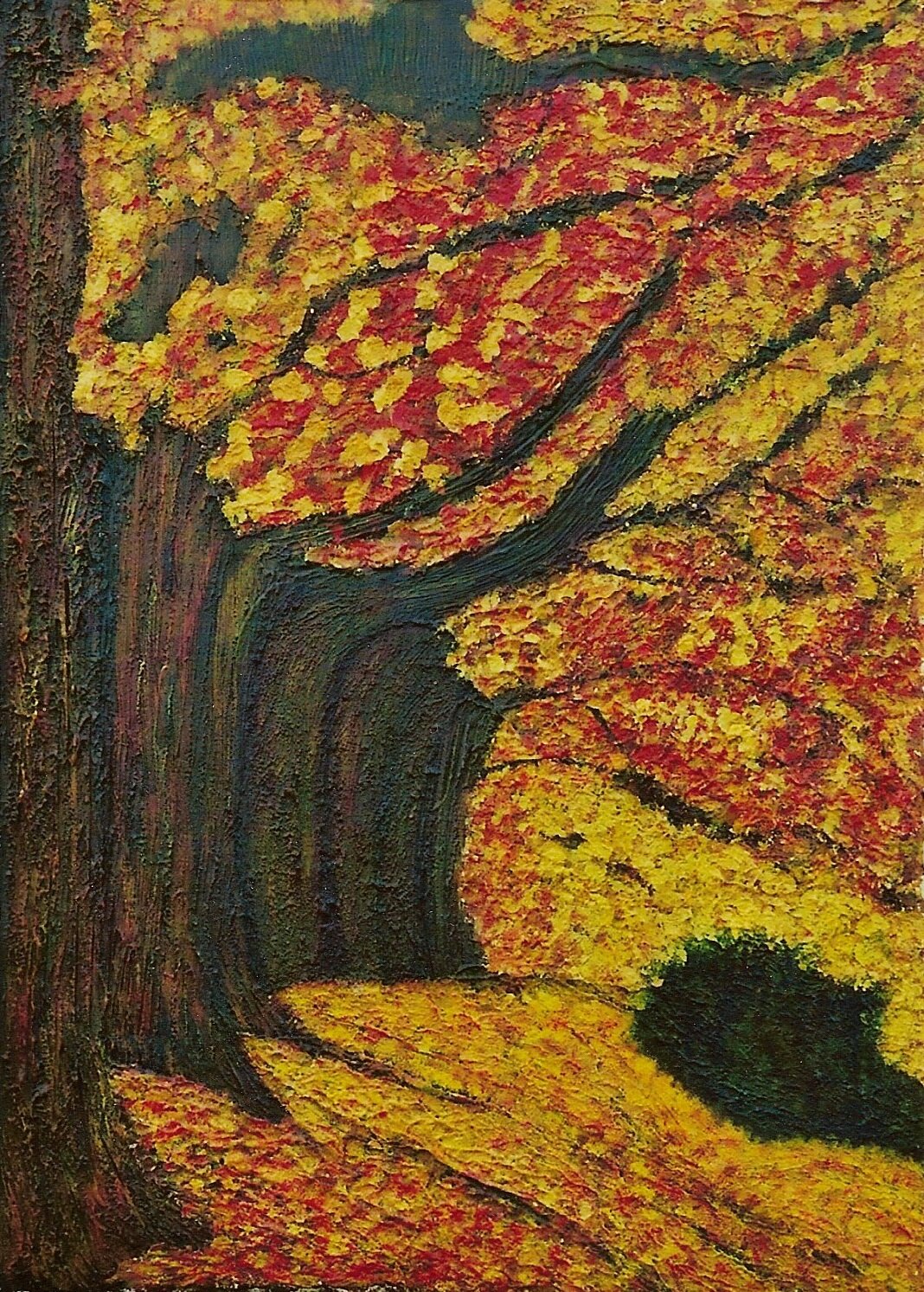 Herbstallee
60x80 Öl im Privatbesitz