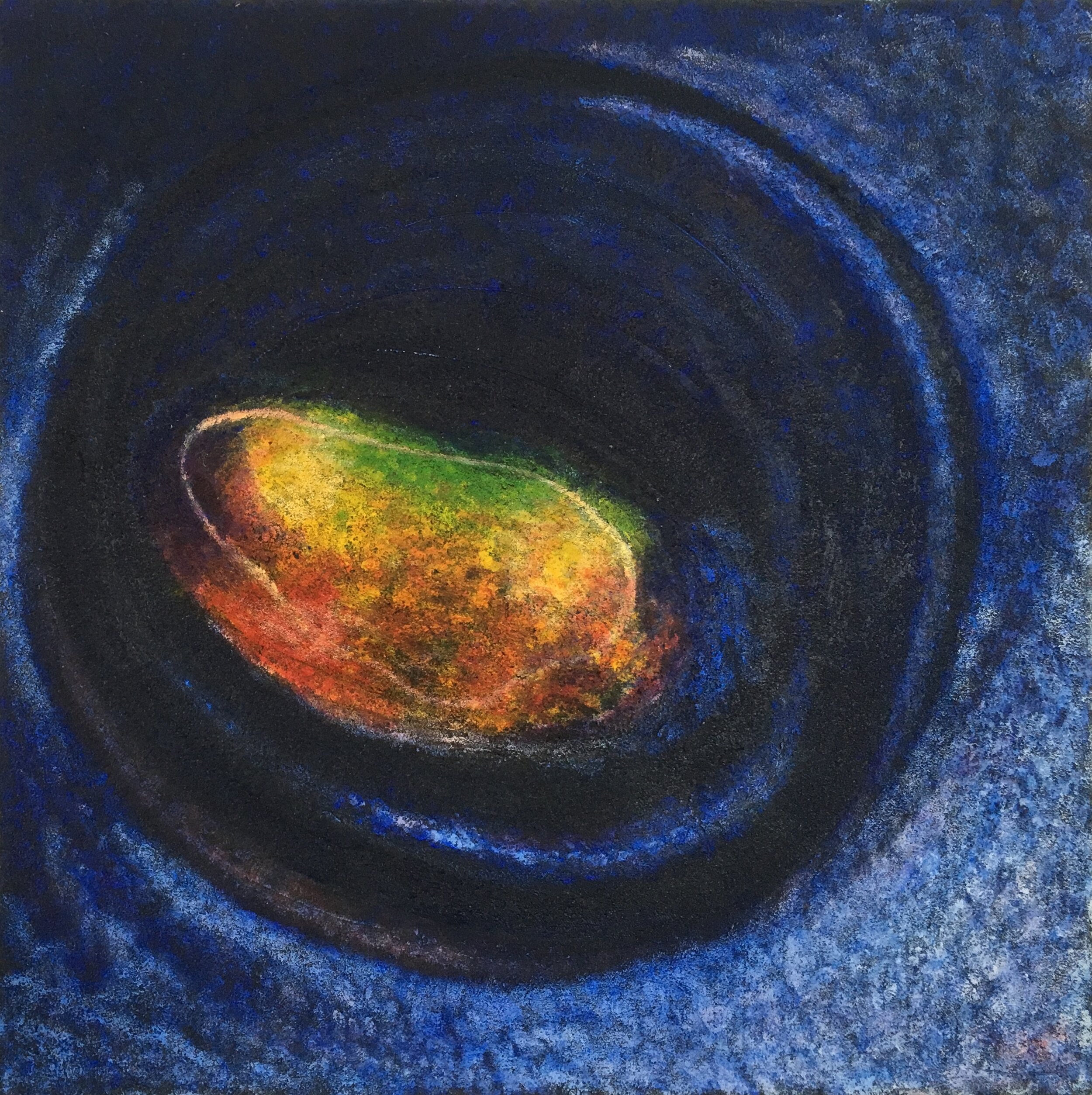 Die Tiefe des Auges
60x60 Mischtechnik