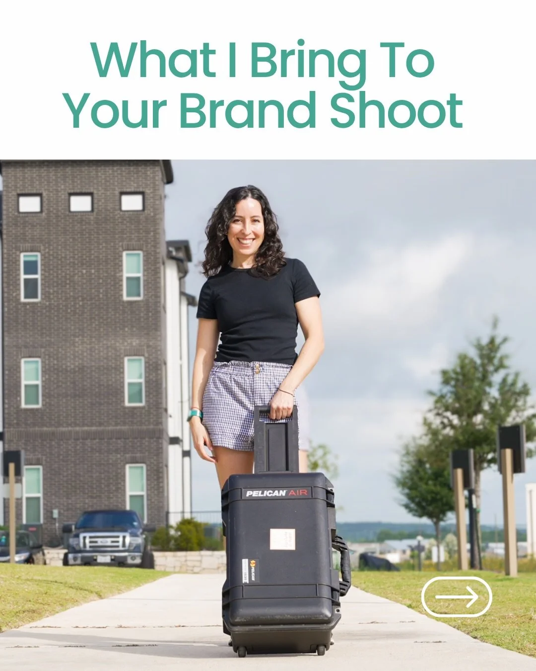 Not everything I bring to a brand shoot fits inside my Pelican case. 😉 

I&rsquo;m bringing you creative direction, a calming presence, coaching, 5+ years of experience in production, and questions that get to the heart of your story. Now all you ne