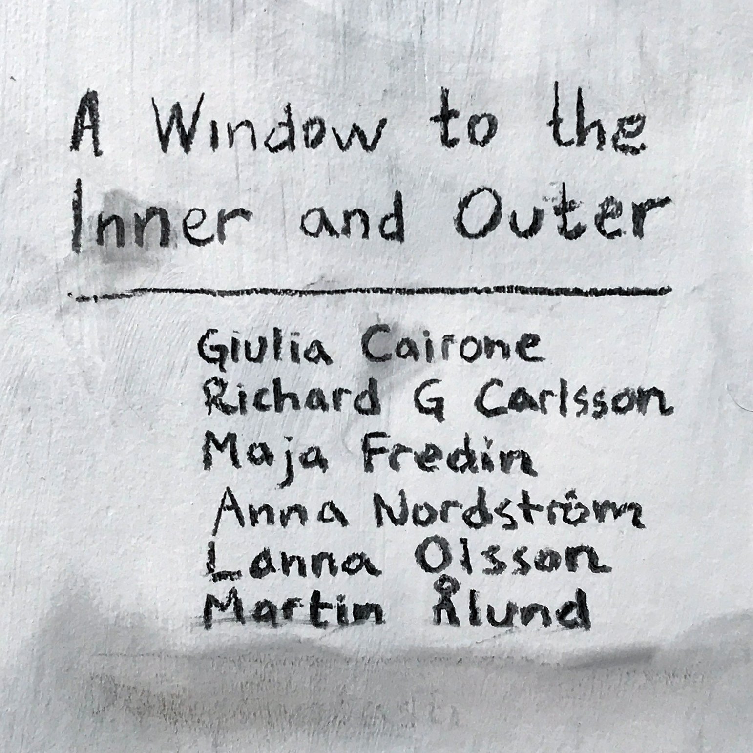 A Window to the Inner and Outer