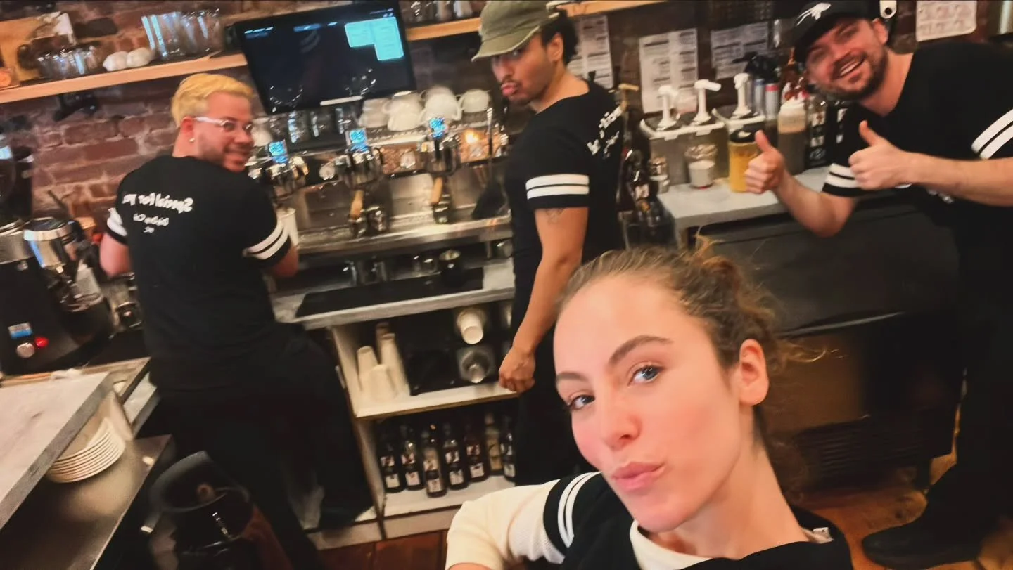 BEST TEAM 👌. 
.
.
.
.
.
.
.
.
.
.
.
#SOHOCOFFEE #soho #matchaaddict #espresso #esspreso #manhattan #nycrestaurants