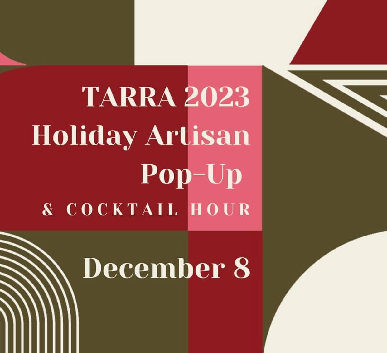 &lsquo;Tis the season for style, substance and sustaining small businesses. 

Celebrate Colorado makers, artisans and designers at the 2023 TARRA 9+CO Holiday Pop Up featuring 8 local woman-owned companies.

Members Only Shopping 10-12pm

Open to the