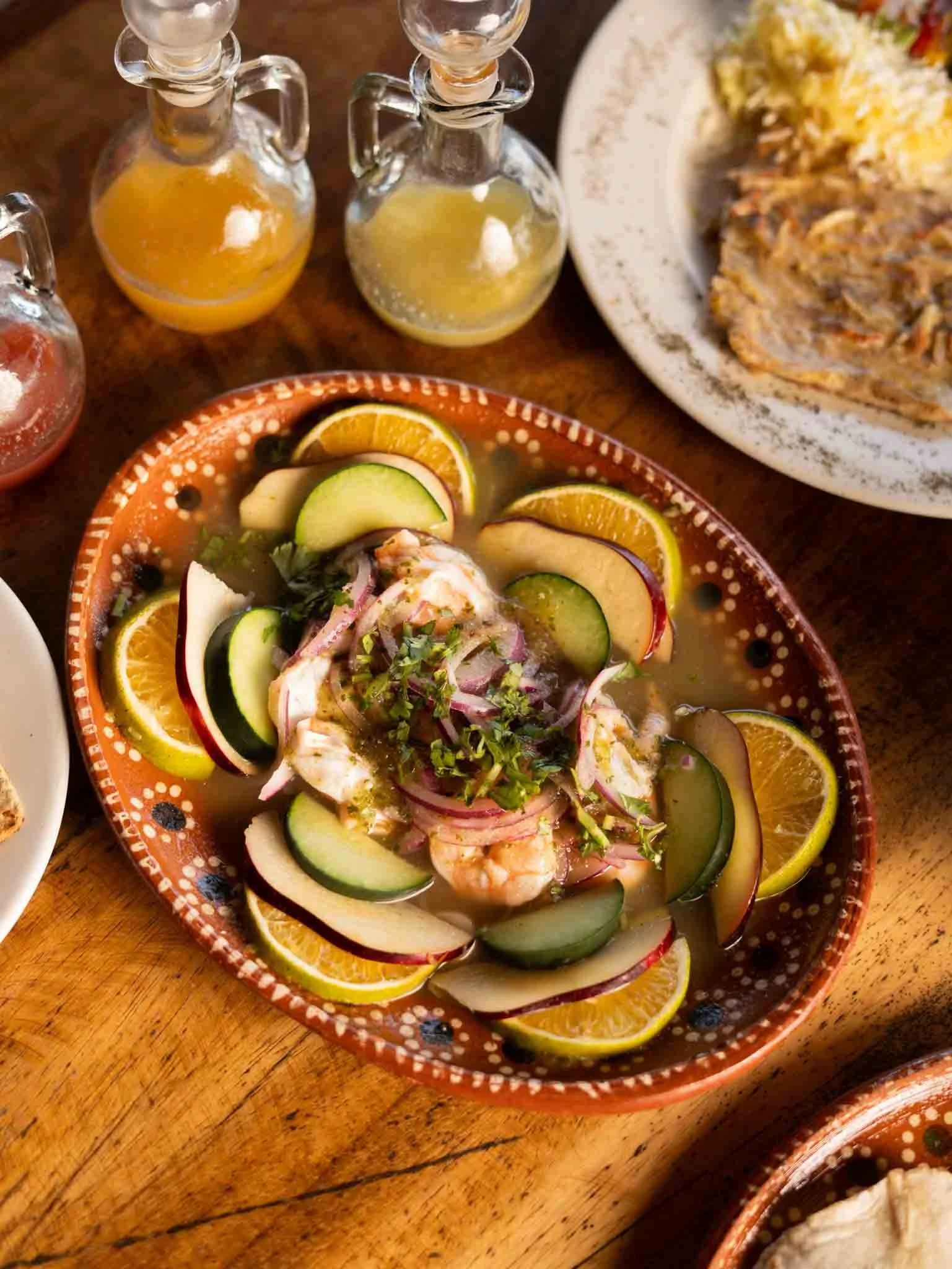 ceviche mexicano club de playa pie de la cuesta acapulco hotel baxar