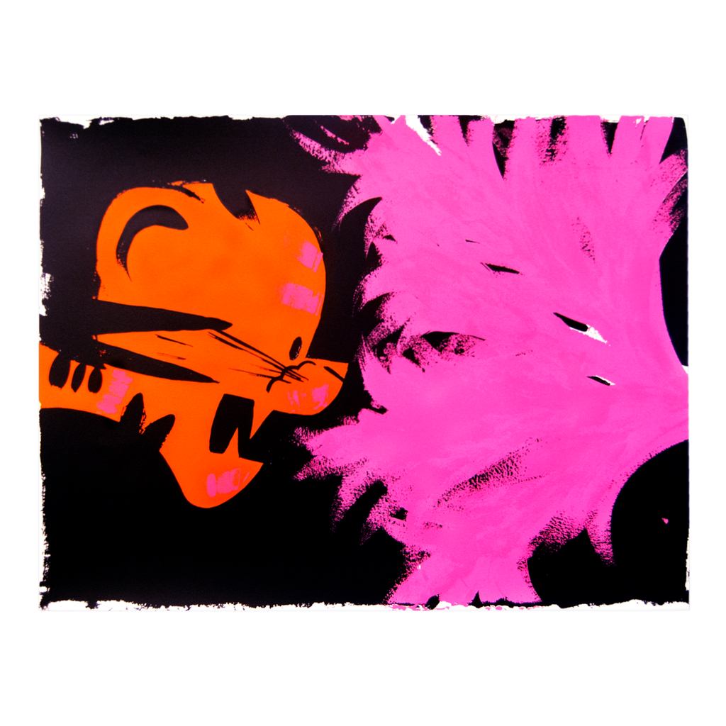 Ellen Berkenblit, "Caleo," silkscreen on paper. Produced directly with the artist and Anton Kern Gallery for Exhibition A. 