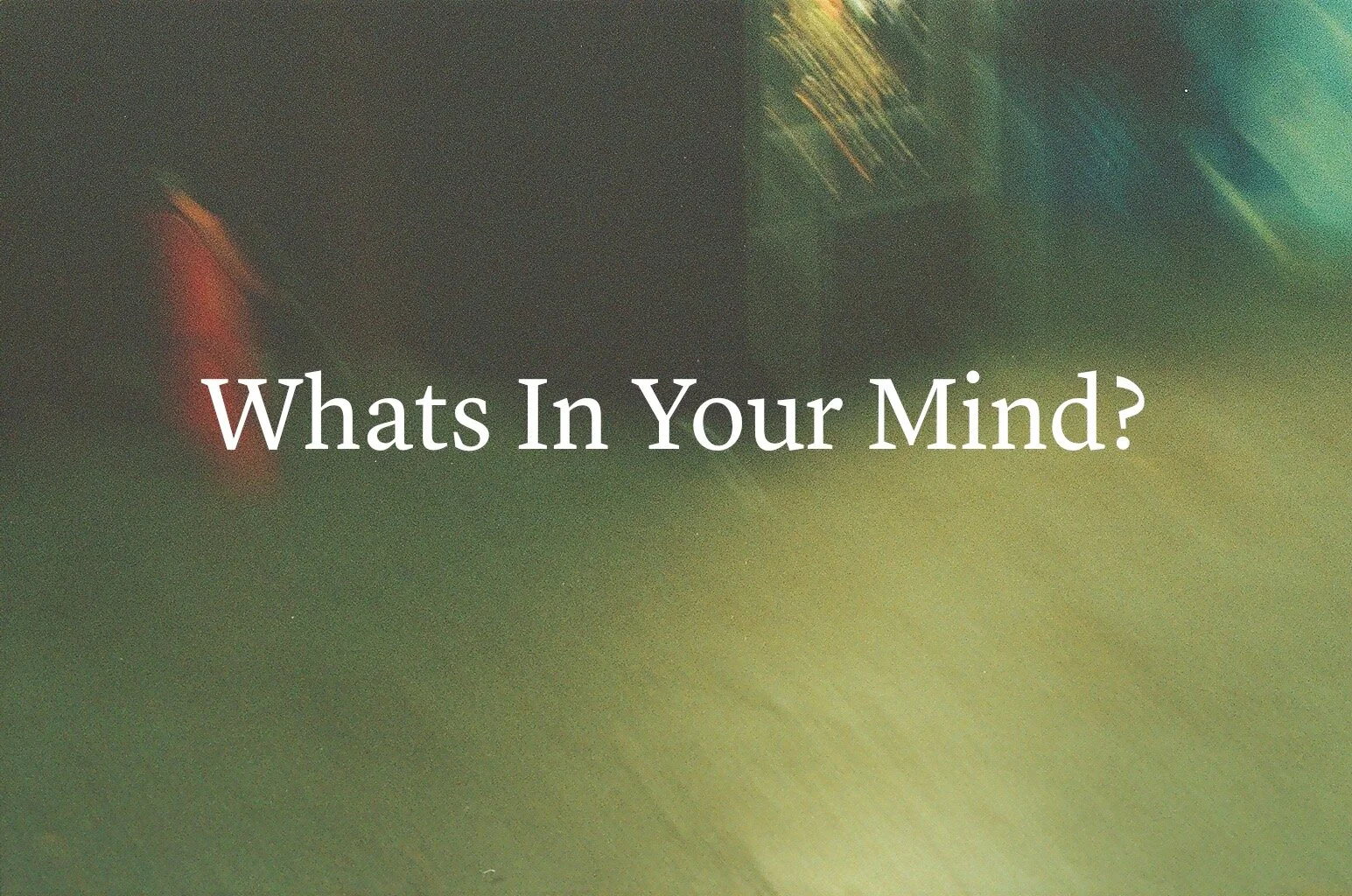 Thoughts We Visualize