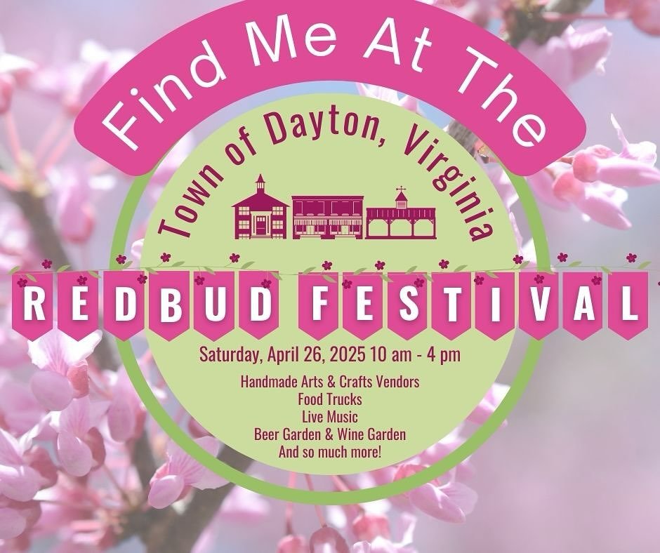 🌸🌺We&rsquo;re excited to be a part of this years Redbud Festival in Dayton Virginia! Over the last 6 months we&rsquo;ve moved to a new home, set up a new studio and have been experimenting with new clays and glazes&hellip;we&rsquo;re looking forwar