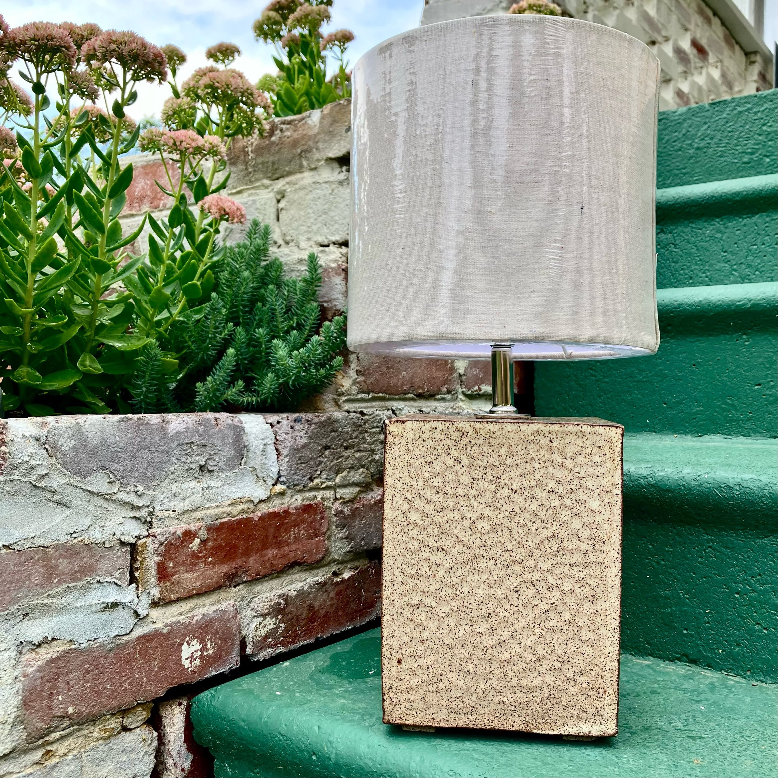 🍃🍂🌞New work out of the kiln just in time for tomorrow&rsquo;s Staunton Farmers Market😊! Come see us🌞7 to noon 🌾💐🍅
#stauntonfarmersmarket 
#thepetalandwheel
#handmadelamps 
#potterymagnets
#lovestaunton
