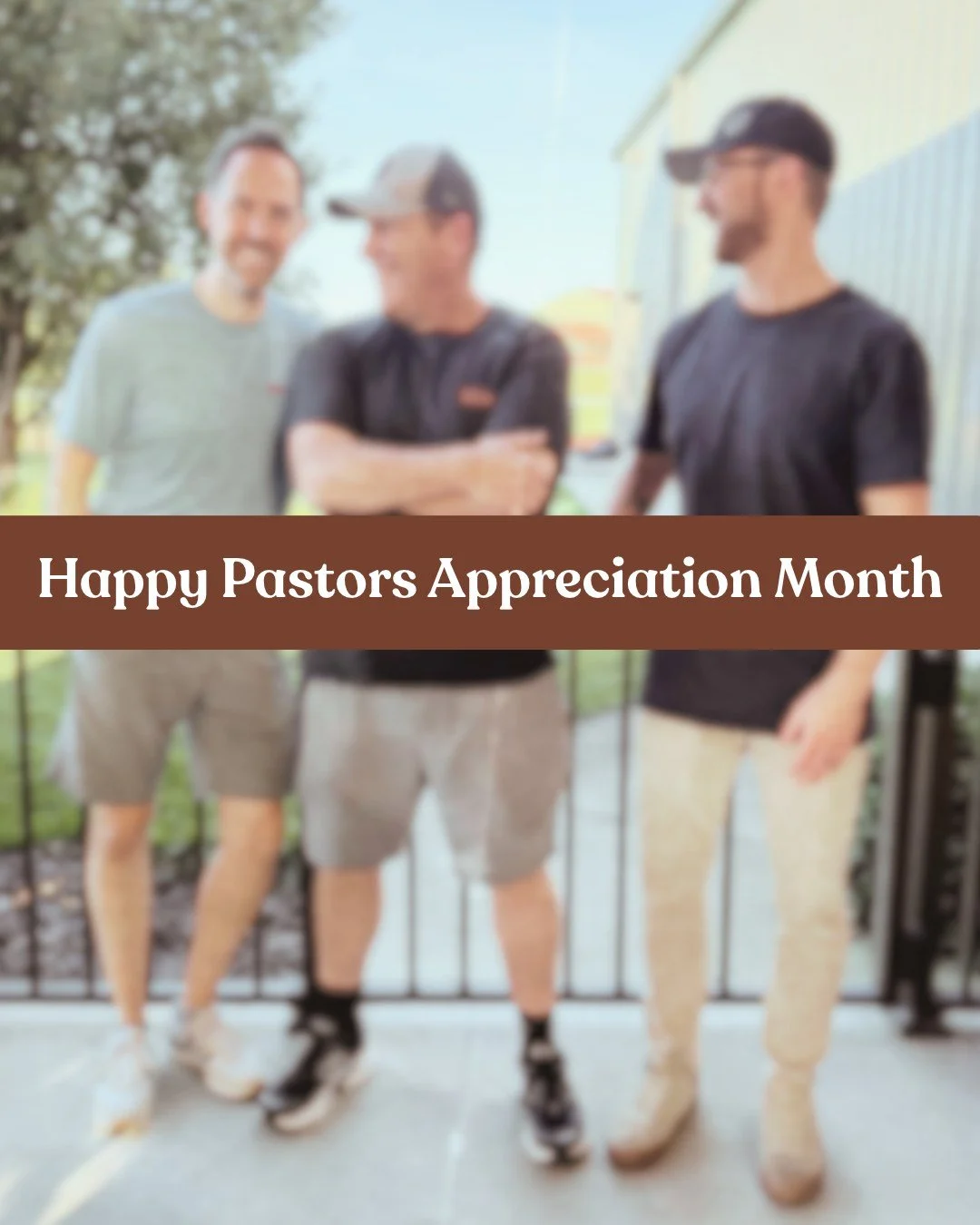 Thank you to our Pastors at PassageWay for all they do for our church! We are thankful for their commitment, their care, and sacrifice that they give every week. Thank you Pastor Tim, Pastor Curtis, and Pastor Jonah. What are some things you're thank
