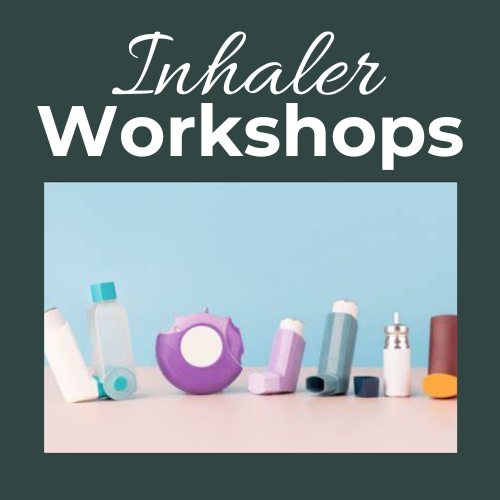 Inhaler Workshops January to April