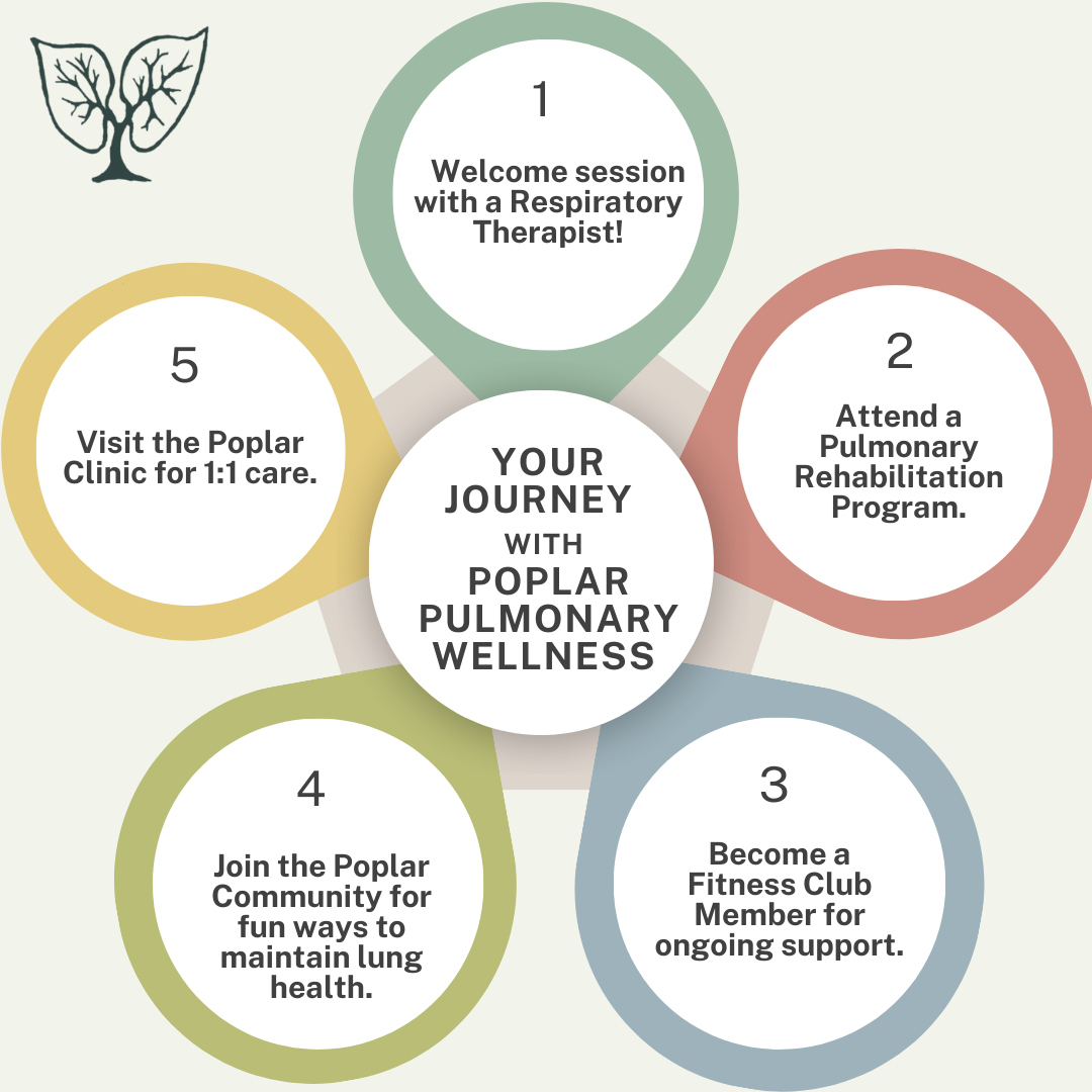 Poplar's Client Journey, 5 options for support