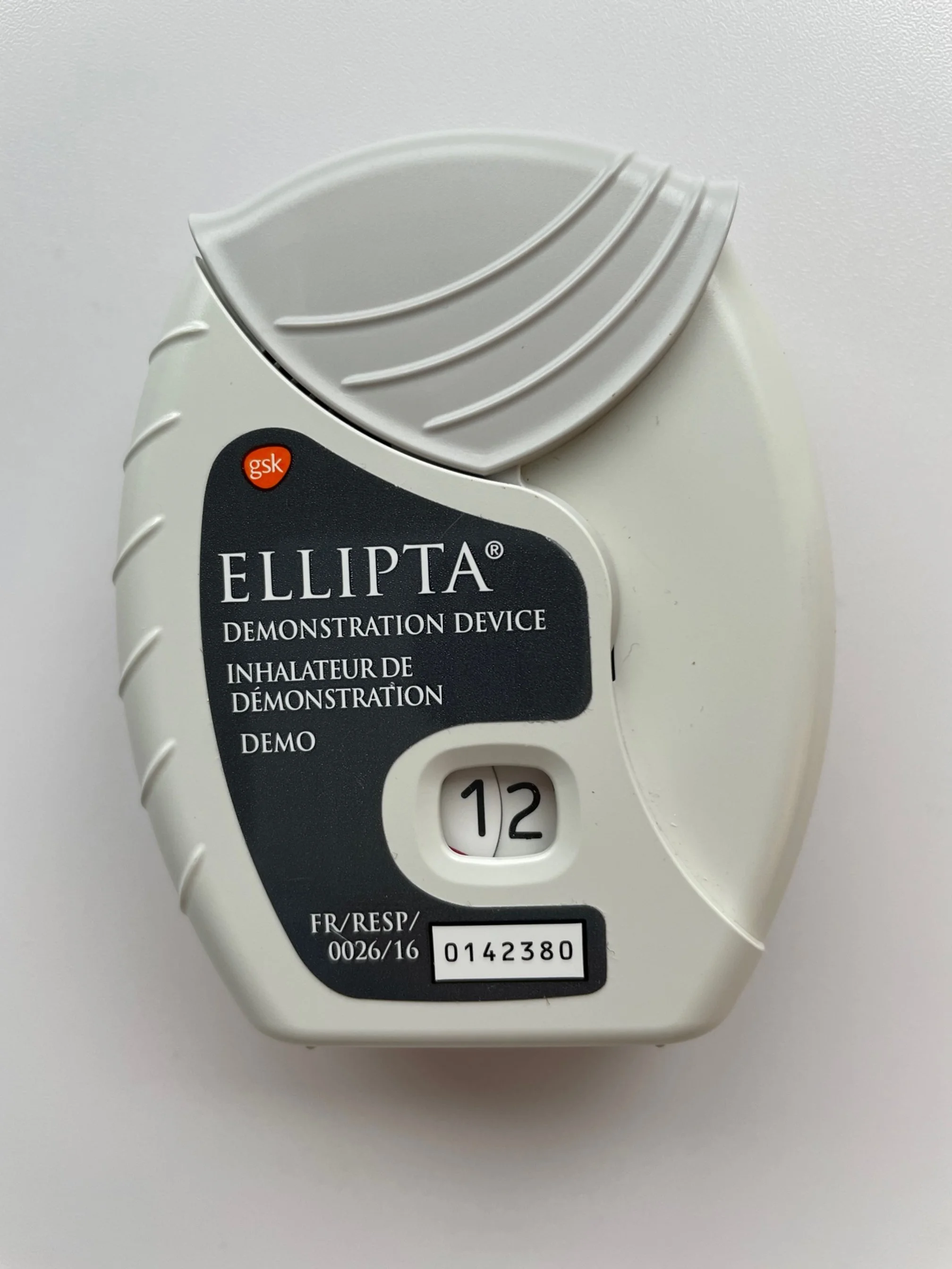 Ellipta inhaler device workshop