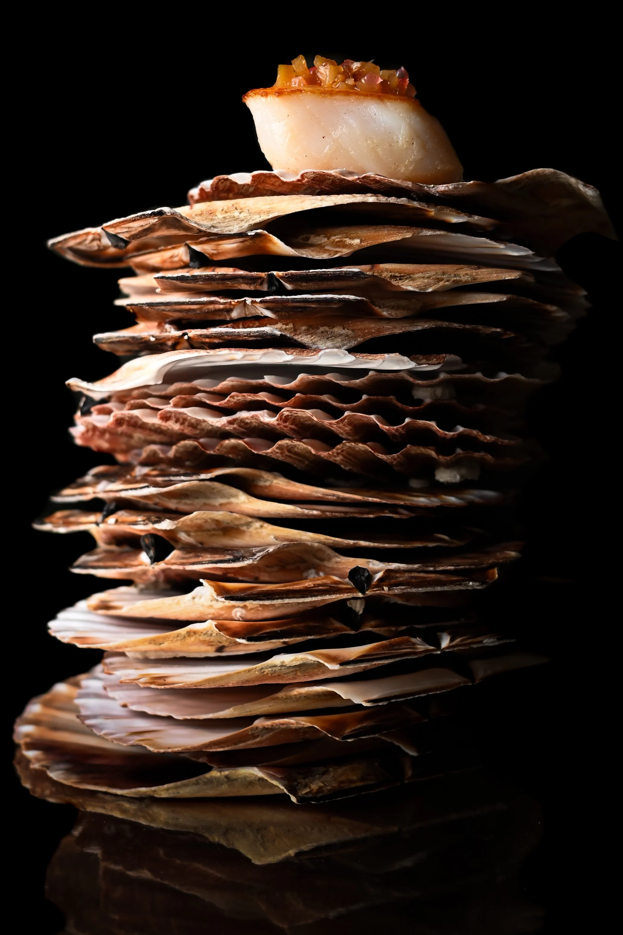 photographie culinaire artistique pour restaurant gastronomique et éditorial