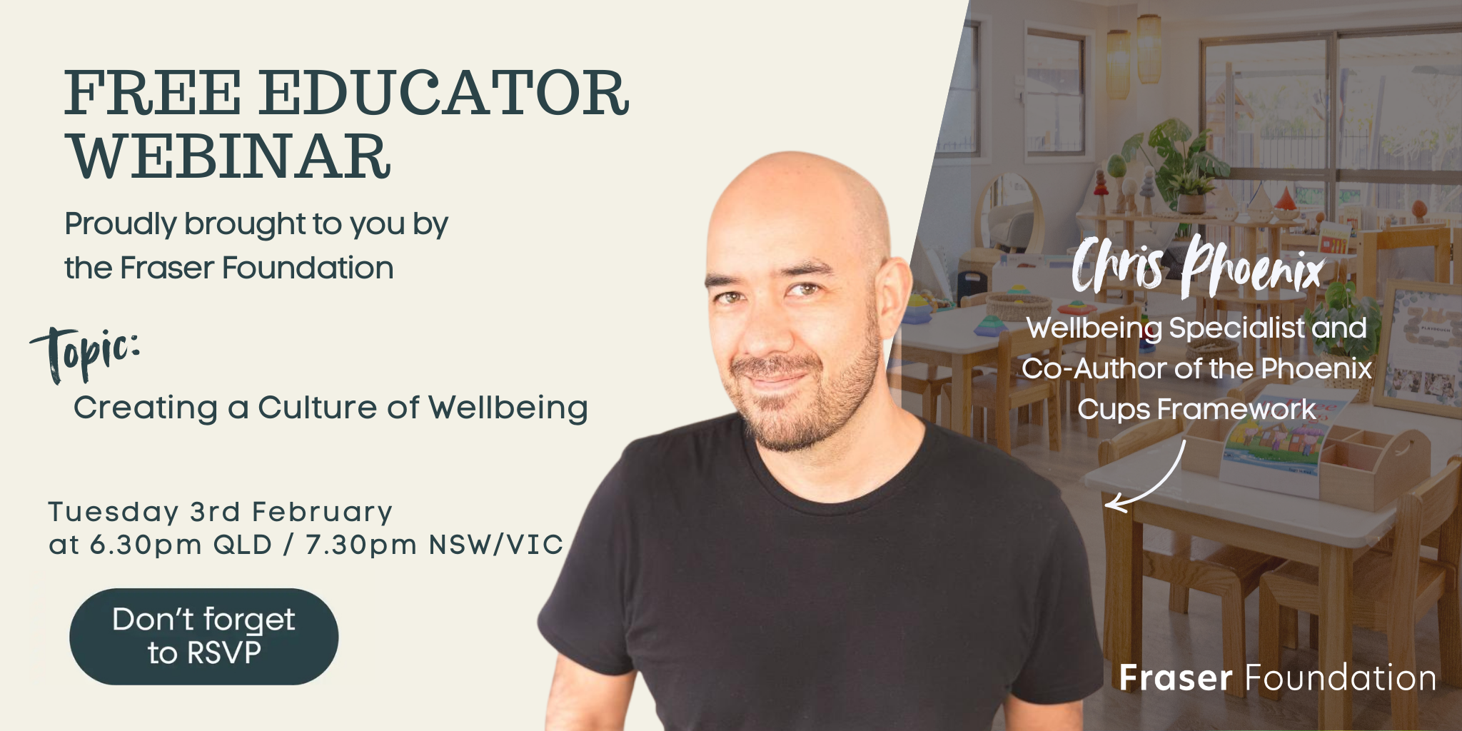 Chris Phoenix - Culture of Wellbeing Free Educator Webinar