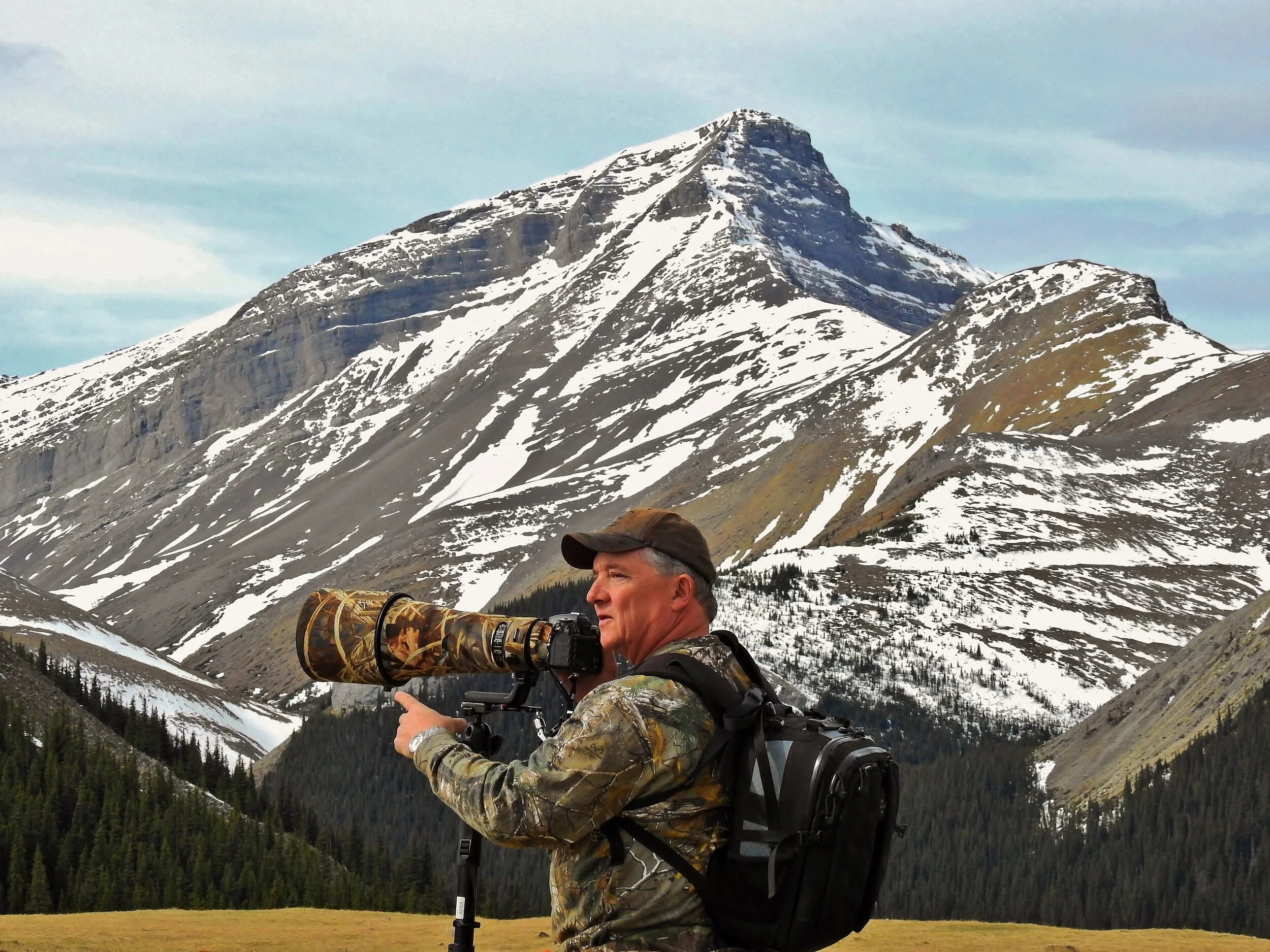 Eric in his office in the Rockies.JPG