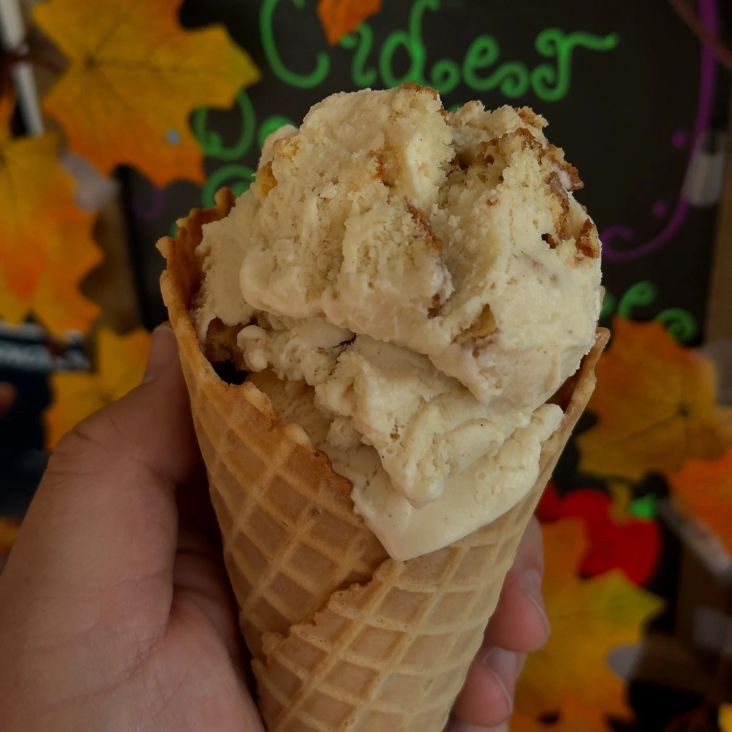 When the week feels heavy, little moments of sweetness matter most. 

Good News: Joy still fits in a cone 🍦 

We are open in Enfield until 9:00, and Hartford until 10:00 tonight. Come by, say hi, and let&rsquo;s share some joy together 🙏🏼 

#insta