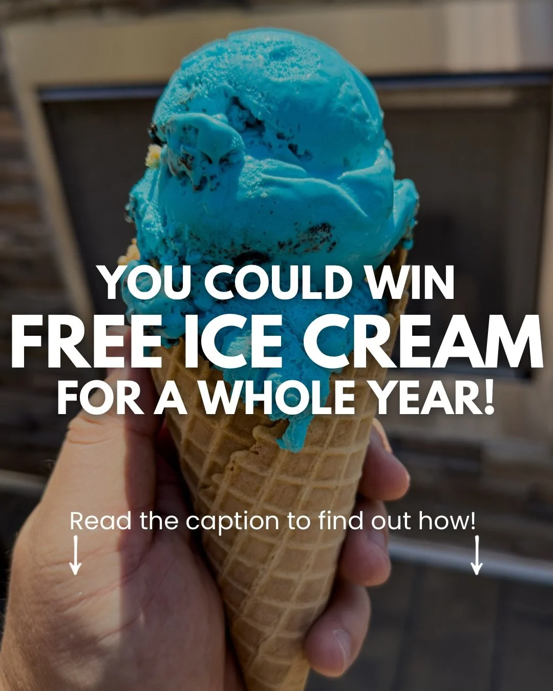 🚨 FREE ICE CREAM FOR A YEAR 🚨

Yeah&hellip; we&rsquo;re doing it again. 🍦

This Saturday, April 11th, one person is walking away with FREE ice cream for an entire year &mdash; and it could be you.

Here&rsquo;s how it works:
👉 Come by our Enfield