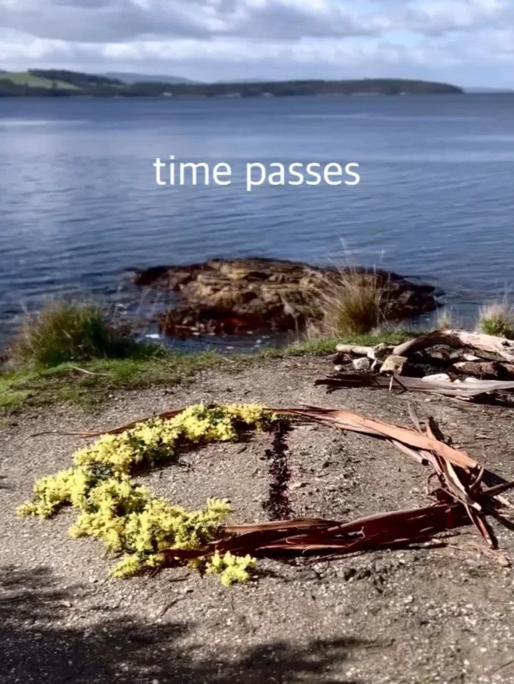 some recent shine from sauna life

&lsquo;Only where there is heat is there a distinction between past and future&hellip;. 
The single quality of time melts into a spiderweb of times . We do not describe how the world evolves in time: we describe how