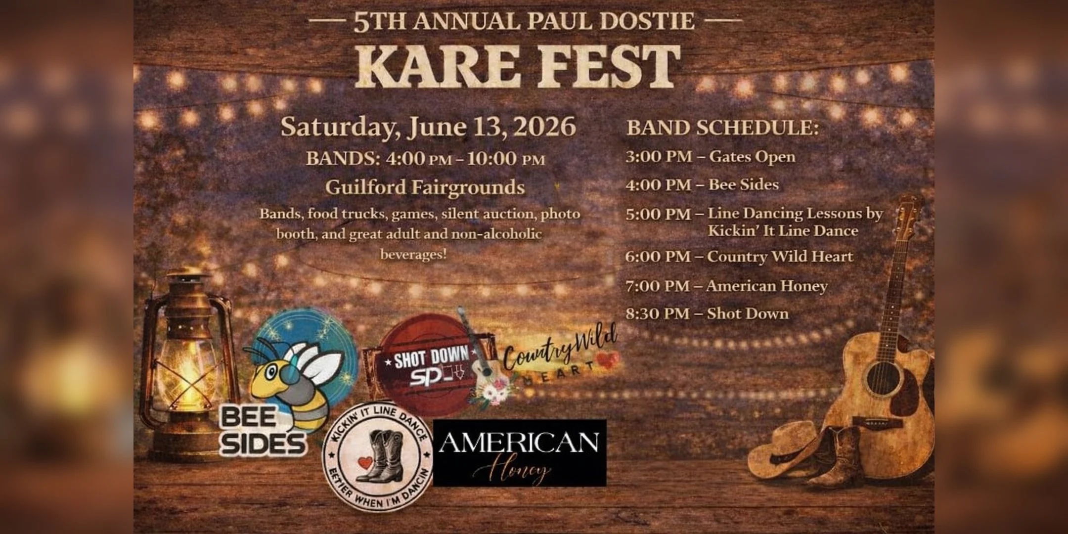 5th Annual Paul Dostie KARE FEST