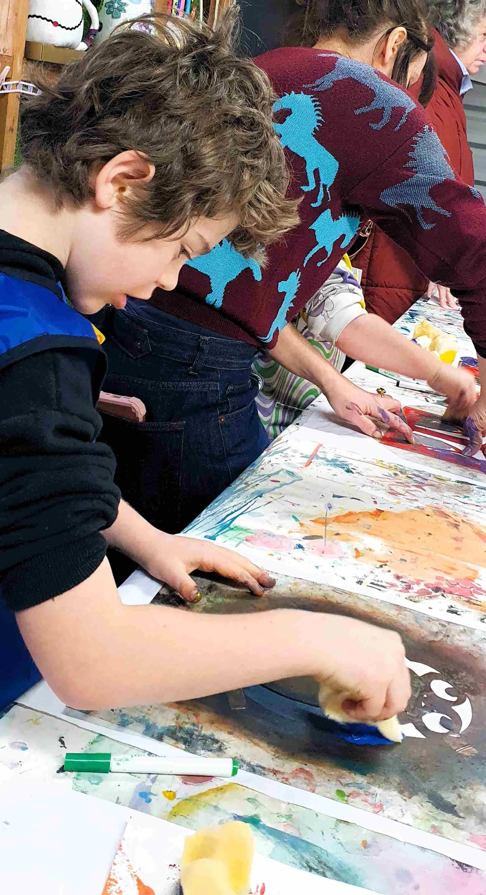 Star Wars printing class