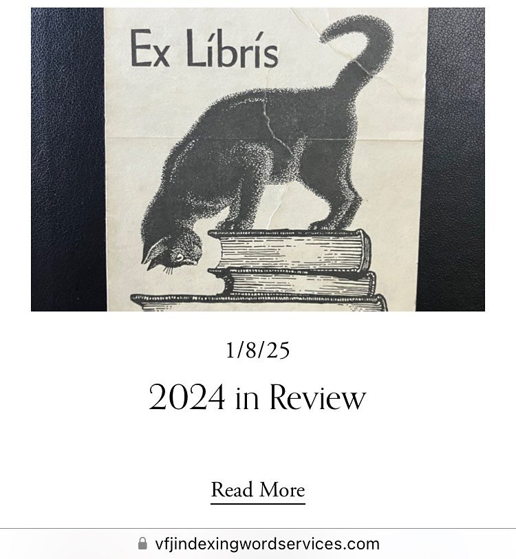 A new blog &amp; Substack post is up with some highlights of 2024 &mdash; including some news about a database indexing project, ASI&rsquo;s annual conference and December special event, special interest group activities, &amp; more. 📚✨

🔗 https://