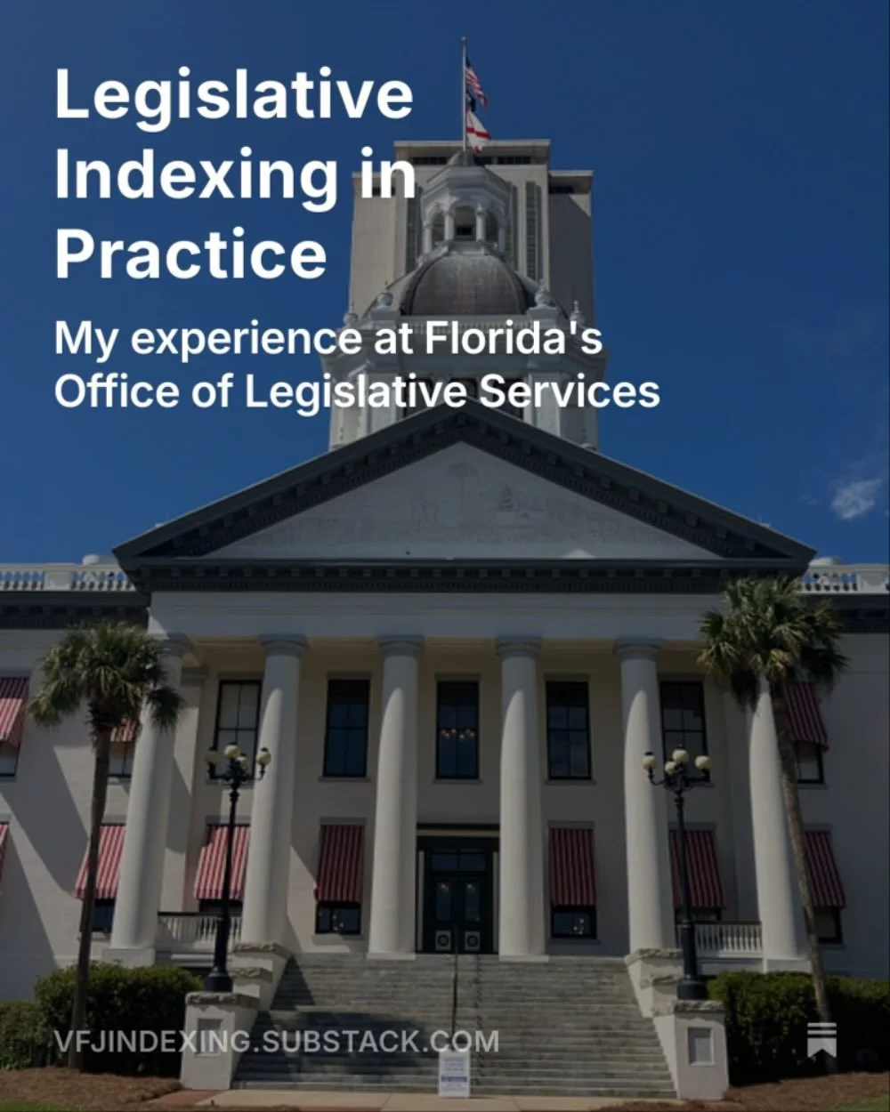 Here&rsquo;s a recap of how I spent March-July of 2025, indexing the laws and statutes of Florida. 📚✨

🔗 https://vfjindexing.substack.com/p/legislative-indexing-in-practice

#indexedbyvfj #laws #legislativeindexing #indexinglaws #bookindexing #inde