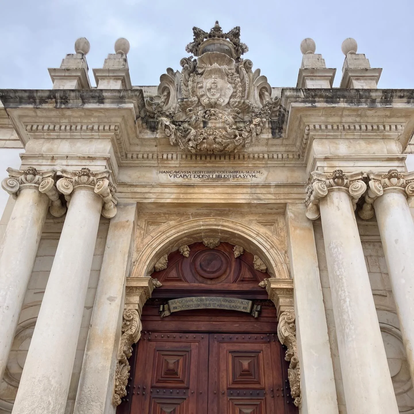 The University of Coimbra in Portugal is home to the Joanine Library (Biblioteca Joanina) which has a very strict &ldquo;no pictures&rdquo; policy for the main part of the library. 

These pictures are of every other part of the library that I saw du
