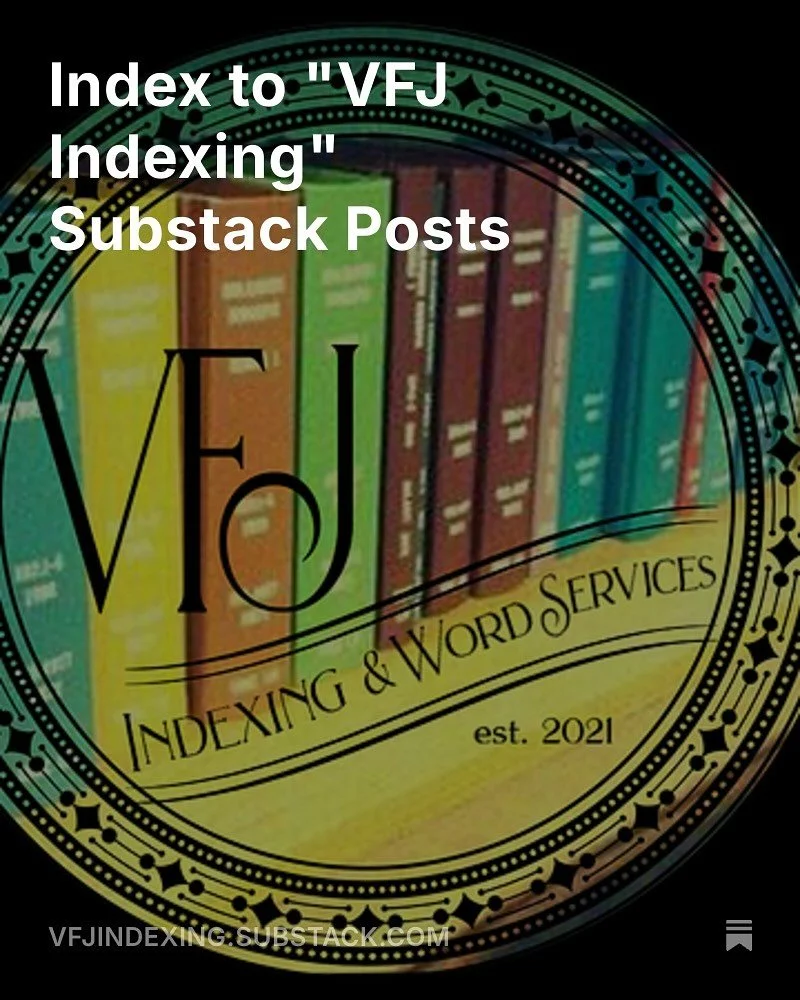 I did it: I indexed my own Substack publications! It&rsquo;s been a mini side-project for a few months now; it started out as a curiosity for personal satisfaction and searching ease, but I realized it might be a real opportunity.

I&rsquo;d like to 