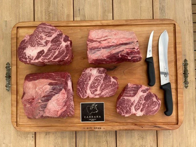 How to prepare a Carrara Wagyu chuck eye roll