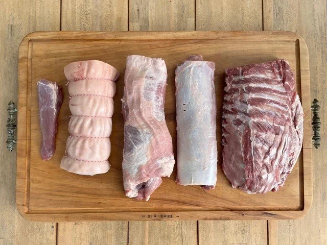How to cut a pork loin 
