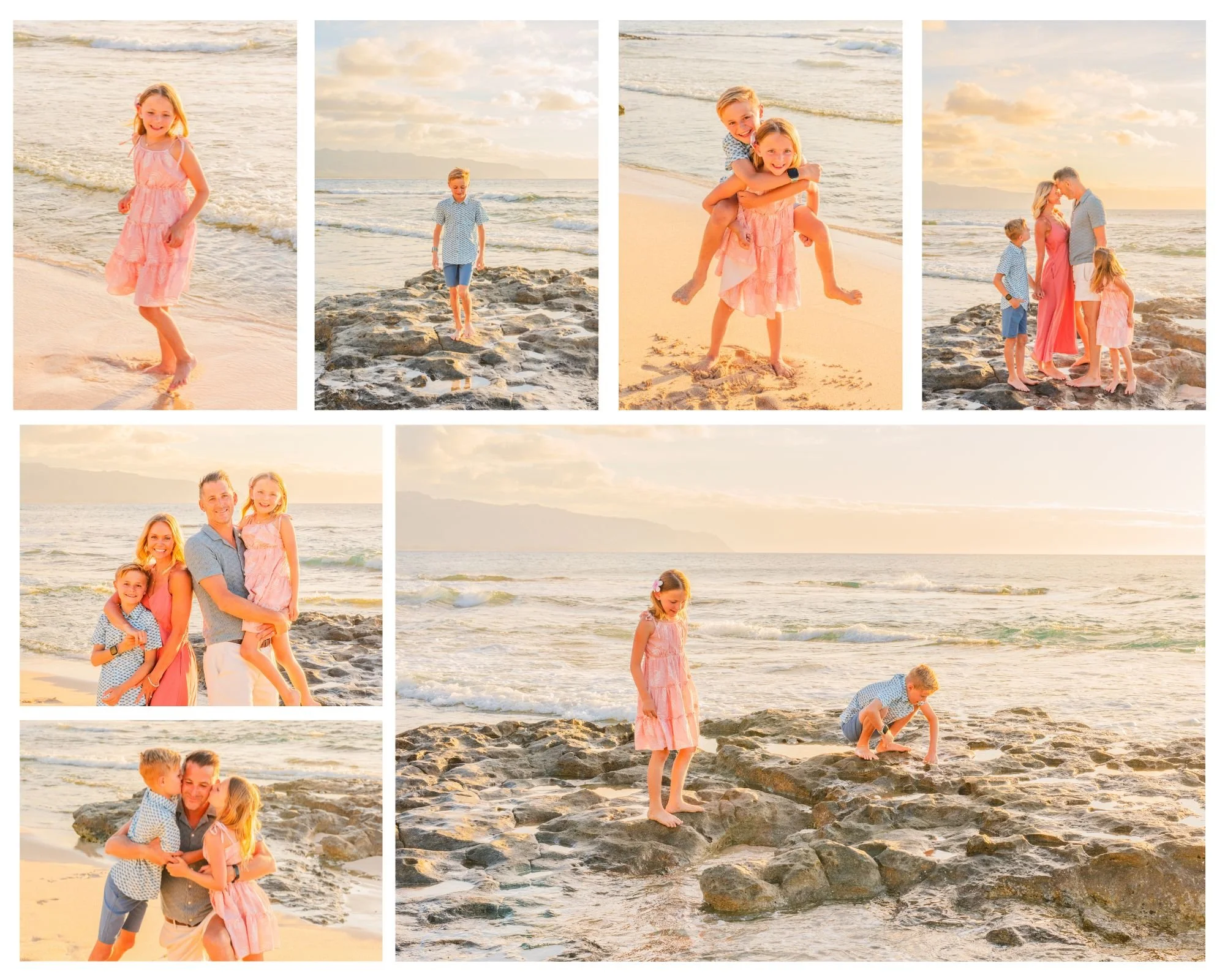 Family Photographer on Oahu, Anniversary Session Oahu Hawaii, Turtle Bay Family Photos