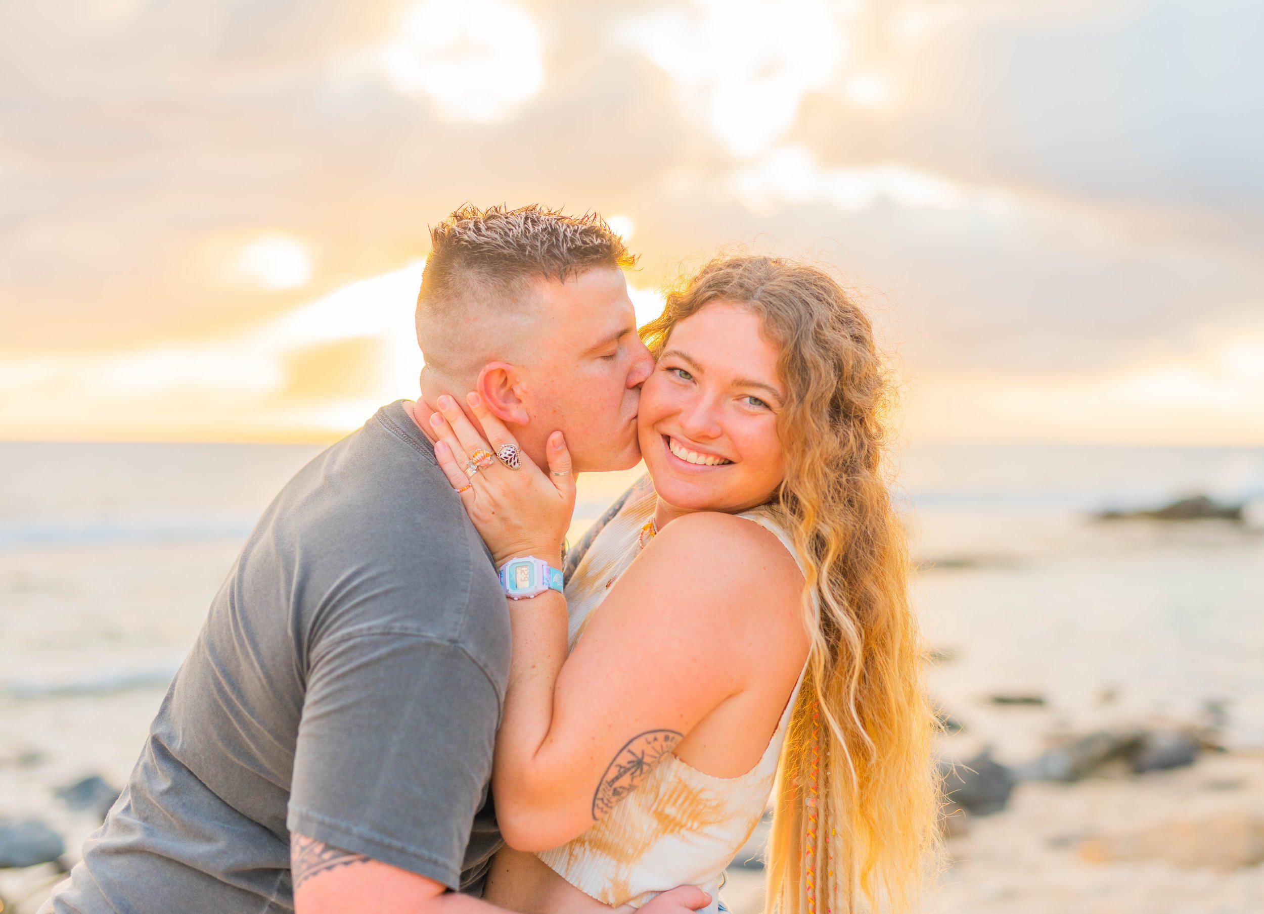 Couples Photographer Near Four Seasons Oahu, Hawaii