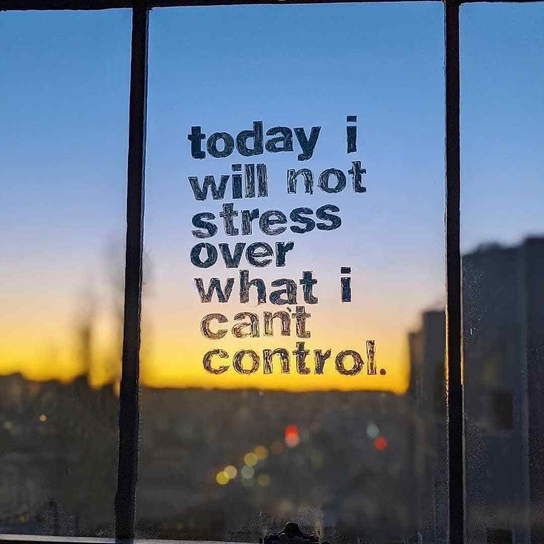 ✨ the secret to stress management ✨

&ldquo;𝐓𝐨𝐝𝐚𝐲, 𝐈 𝐰𝐢𝐥𝐥 𝐧𝐨𝐭 𝐬𝐭𝐫𝐞𝐬𝐬 𝐨𝐯𝐞𝐫 𝐰𝐡𝐚𝐭 𝐈 𝐜𝐚𝐧&rsquo;𝐭 𝐜𝐨𝐧𝐭𝐫𝐨𝐥.&rdquo;

It&rsquo;s okay if you feel stressed at times though.

I do, too.
We all do. Still human over here.

