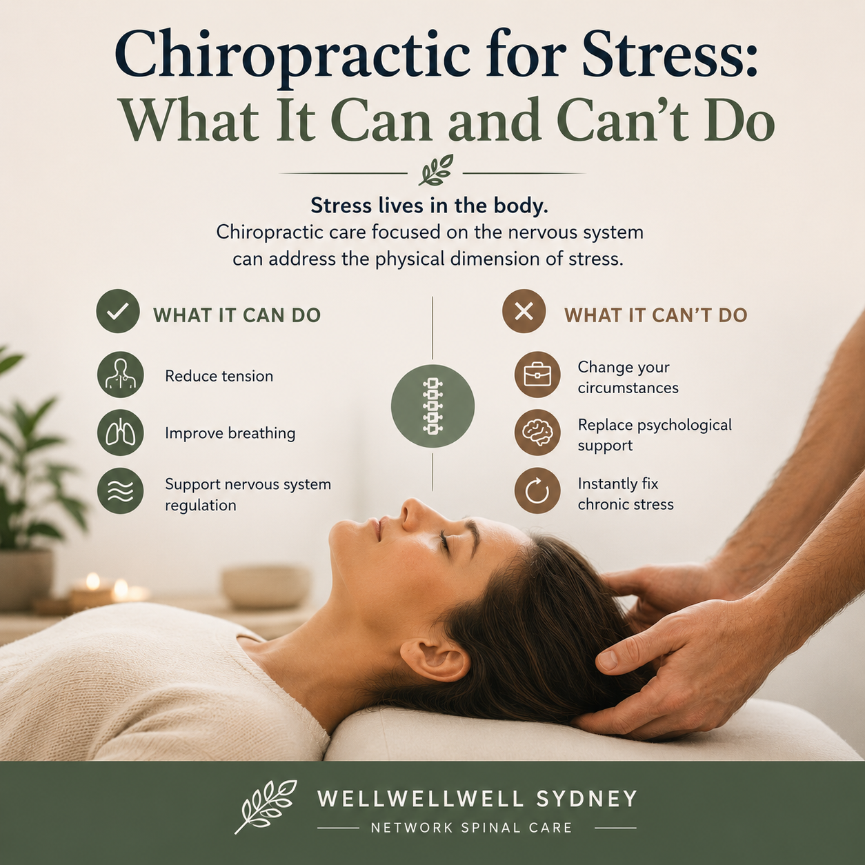 Chiropractic for Stress: What It Can and Can't Do