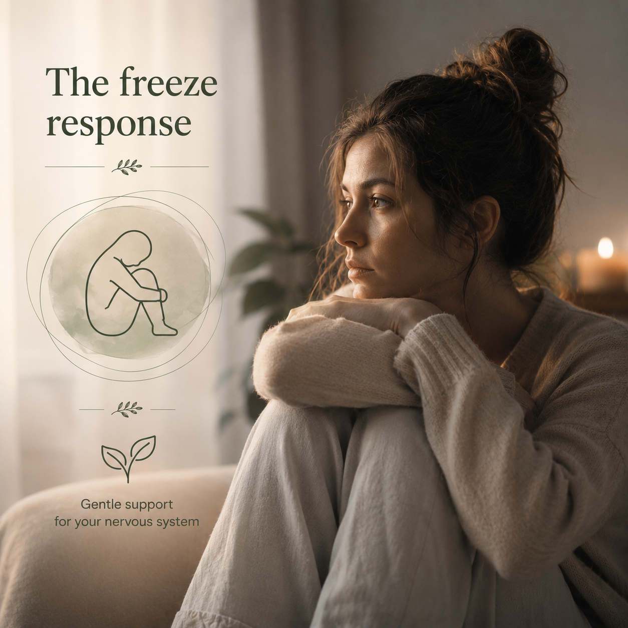 The freeze response, when the nervous system shuts down