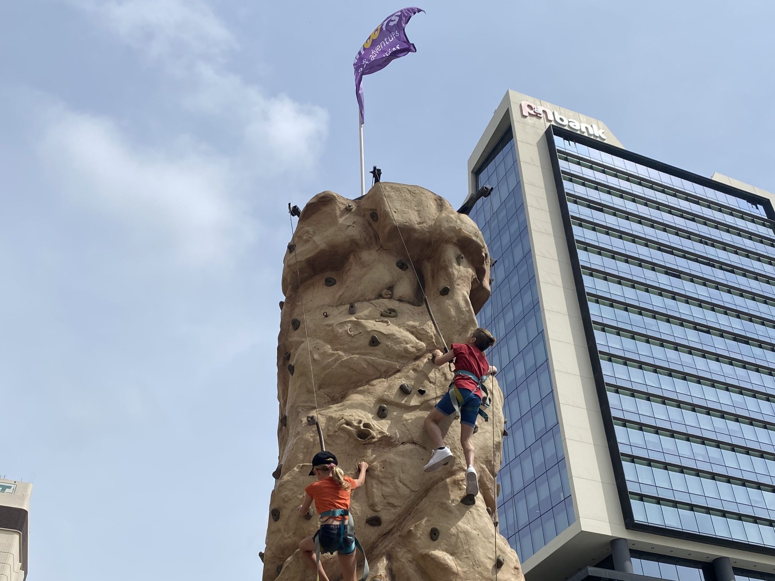 Climb With Cahoots at the Telethon Family Festival