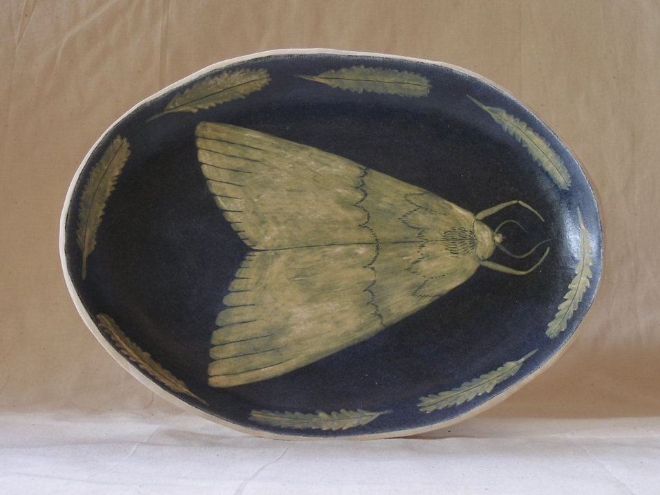 Moth & Banksia Leaf Platter