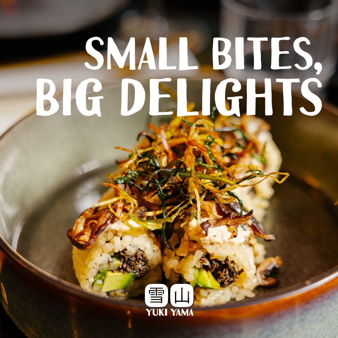 Small bites, big delights. Sushi speaks volumes in every bite. 🍣🎉 

#YukiYama #ValThorens #sushimagic #japanese #quote #sushiheaven