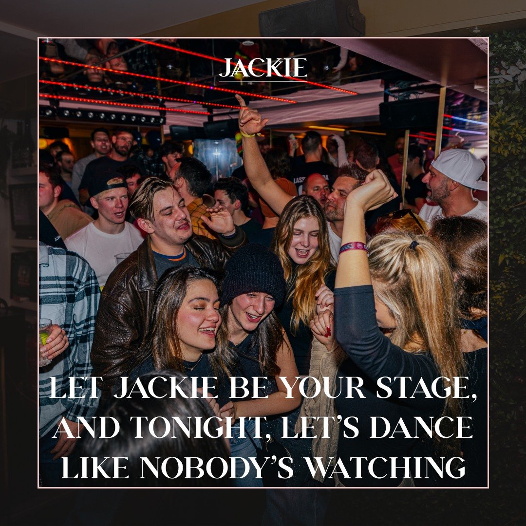 Find your groove and lose yourself in the beat. JACKIE&rsquo;s calling, are you ready to dance? 🎶 Tag your dancing buddy and make it a night to remember! 💃🕺
#JACKIEvibes #ValThorensNights #PartyTime #valthorens