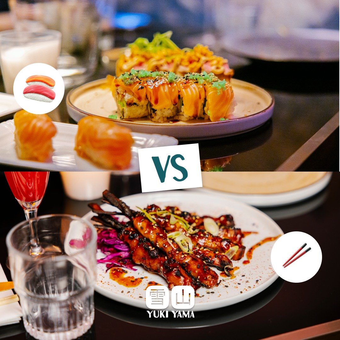 🍣🆚🥩 It&rsquo;s the ultimate showdown: Sushi versus Meat! Let your taste buds be the judge and decide the ultimate winner! Let us know in the comments below - Are you team sushi of team meat? Let the battle begin! 🔥

#ValThorens #sushi #japanese #