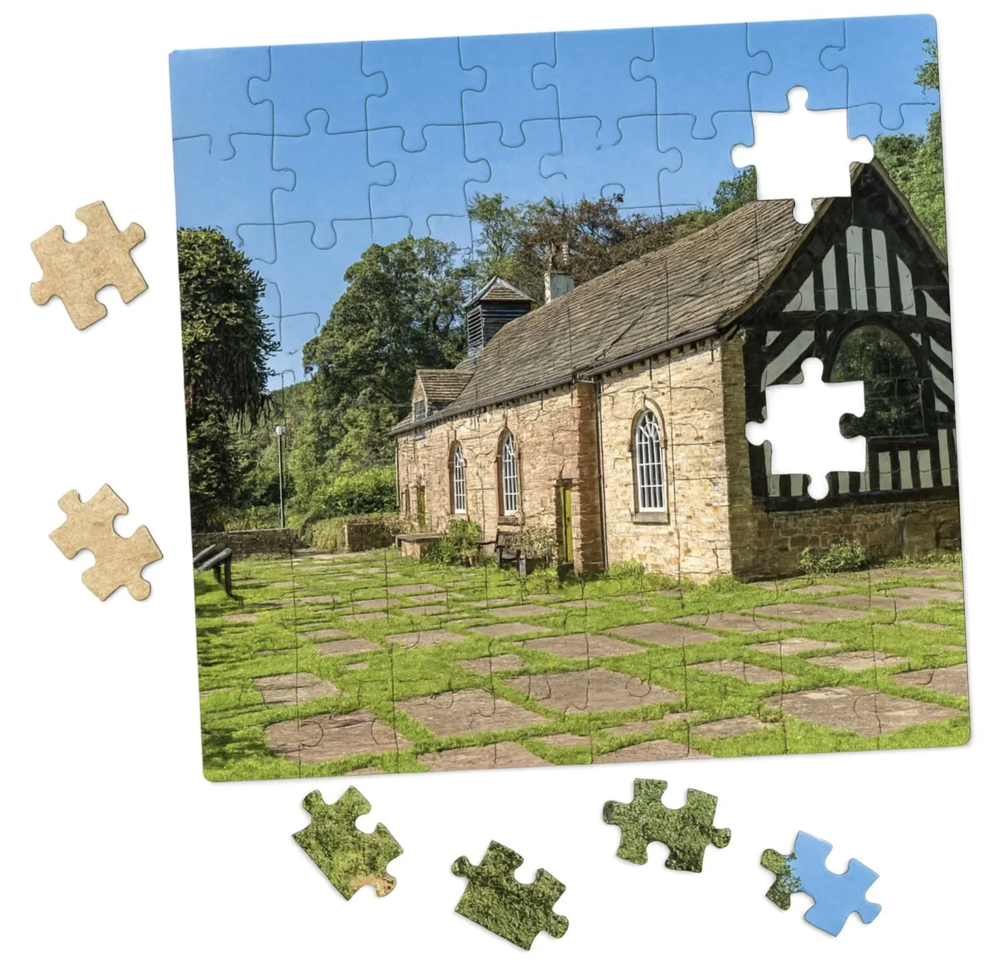 Chadkirk open day and jigsaw day