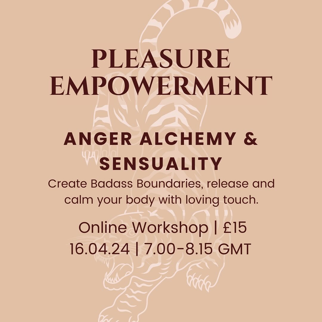 Your anger is an activating force that can be channeled in healthy ways. Feel grounded and present when you experience intense emotions or intense pleasure in your body. With emotional release tools you will tap into your healthy anger and transmute 