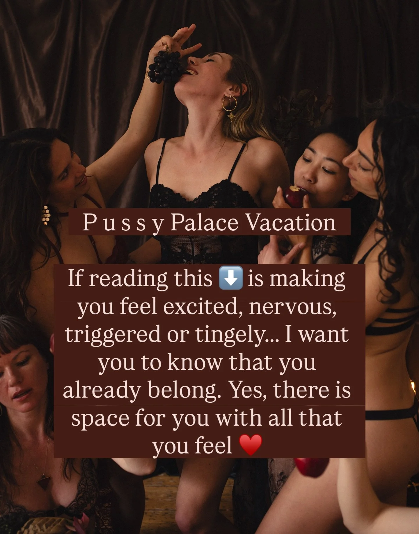 8 women have already said yes to 5 days in Swedish forest. 
Art-making. Fairy-Forest walks. Gentle movement. Connecting to sensuality in the most sacred way. Living with all senses turned-on and alive. 

The women who said YES are coming with intenti