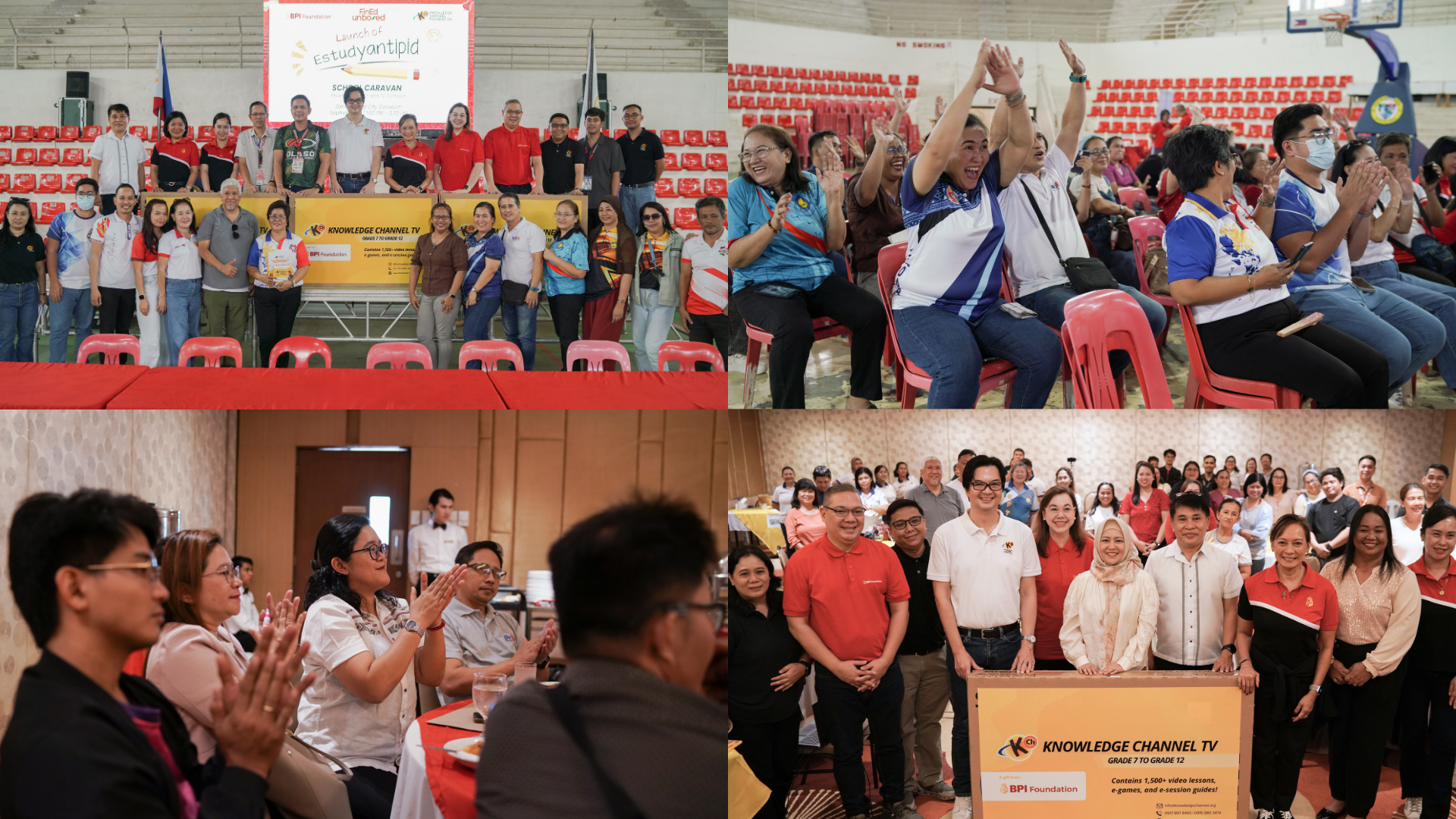 KCFI and BPI Foundation Turn Over Knowledge Channel TV Packages in Isabela and Zamboanga City, Launching New Episodes of Estudyantipid