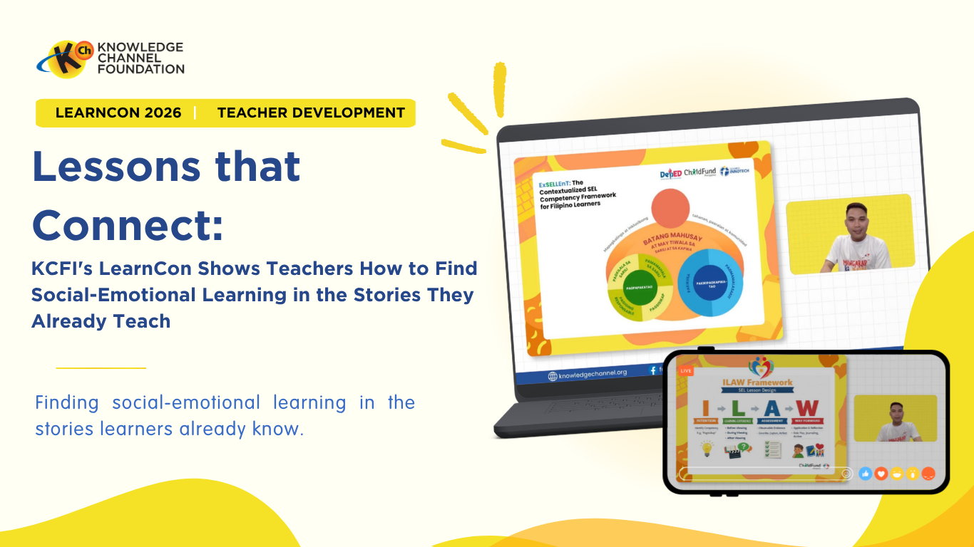 Lessons that Connect: KCFI, ChildFund Philippines, and City Savings Bank Shows Teachers How to Find Social-Emotional Learning in the Stories They Already Teach
