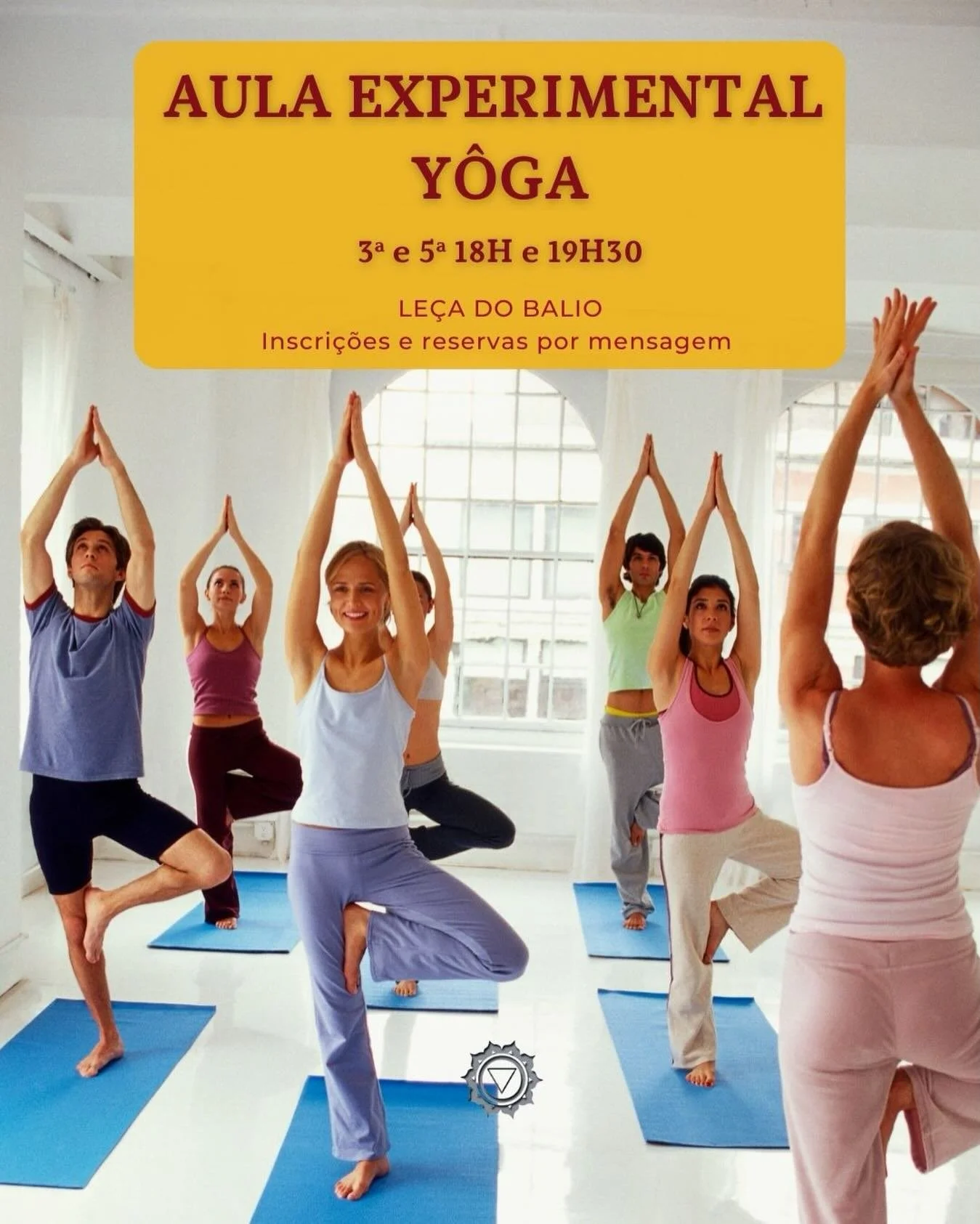 Em janeiro podes vir experimentar uma aula de yoga nos hor&aacute;rios dispon&iacute;veis. 

Vem da&iacute; praticar connosco. 
Reserva a tua vaga!

#yoga #lecadobalio #academiaanabelacorreia