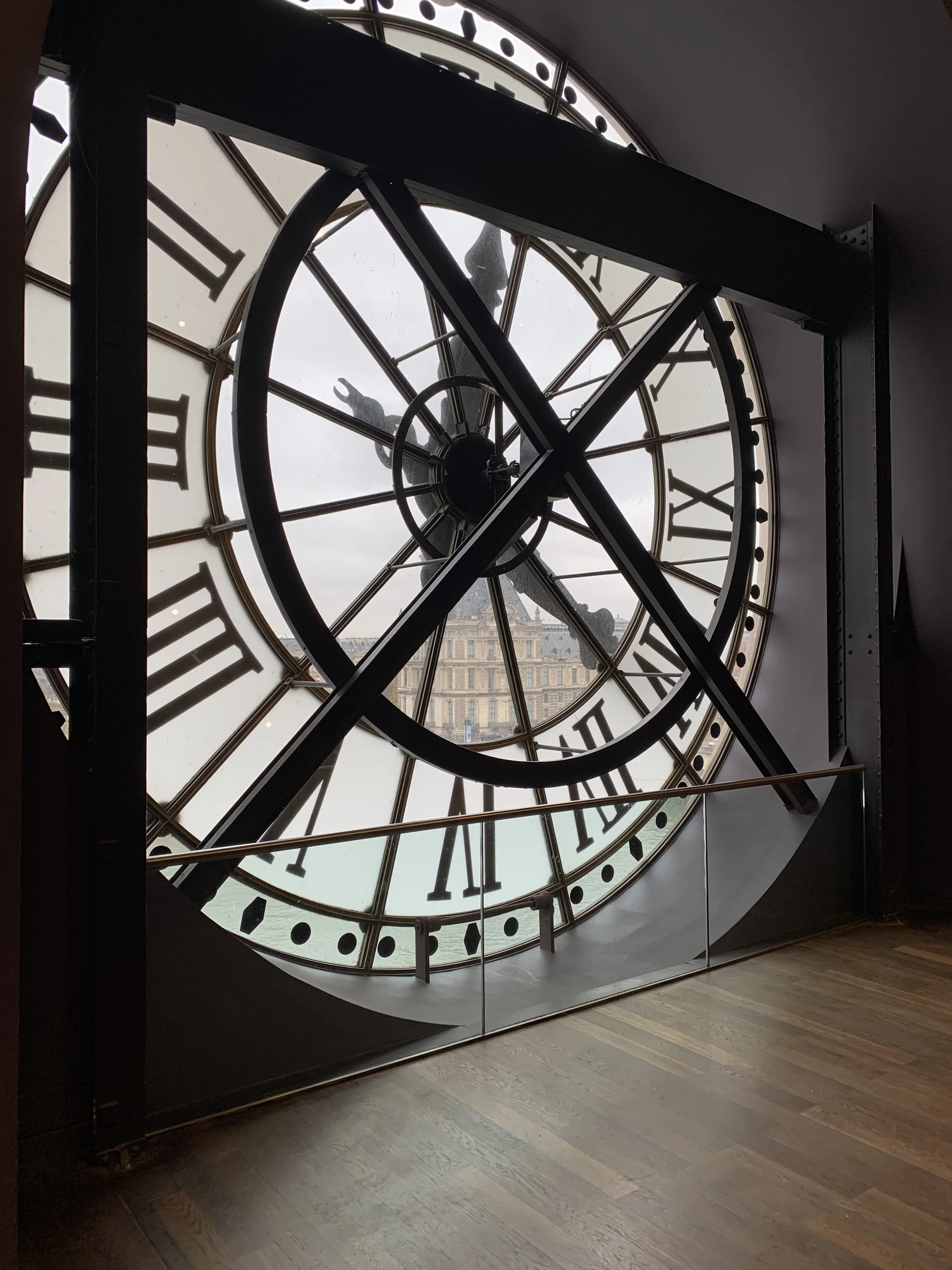 Photo of the clock at Musee D'Orsay