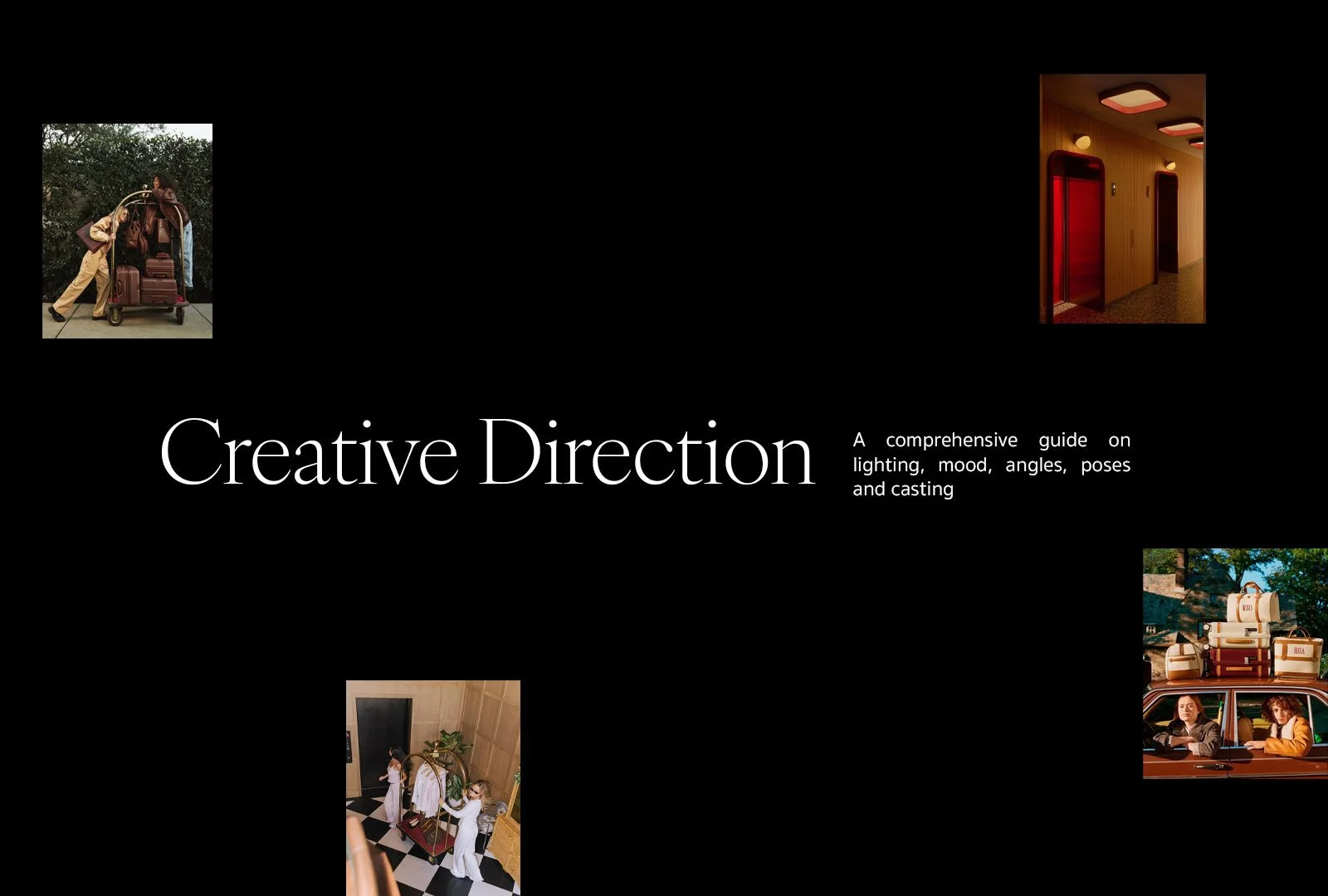 creative direction for a hotel