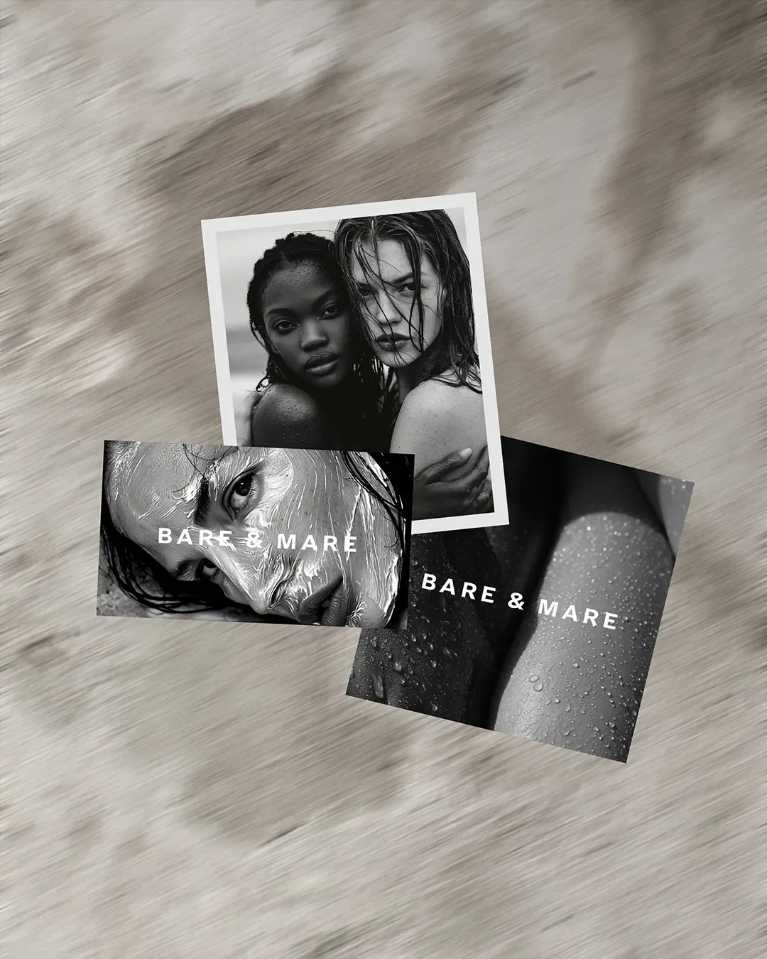 Bare & Mare luxury skincare branding and packaging by Elouvé Collective