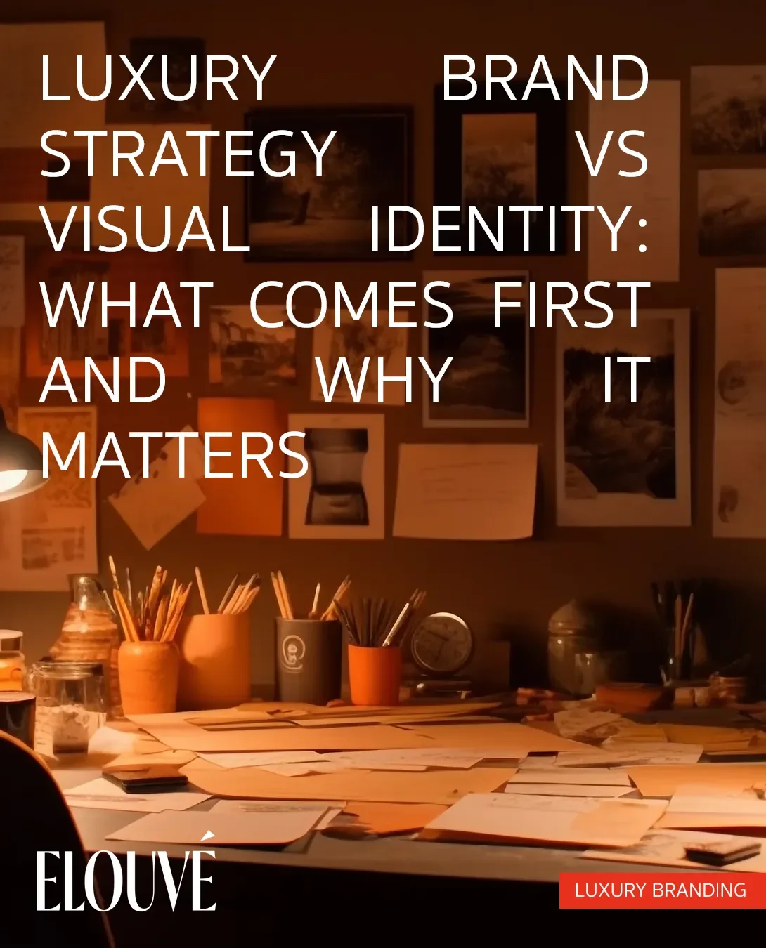 Luxury Brand Strategy vs Visual Identity: What Comes First and Why It Matters